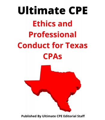 Ethics and Professional Conduct for Texas CPAs 2024